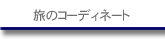 旅のコーディネート